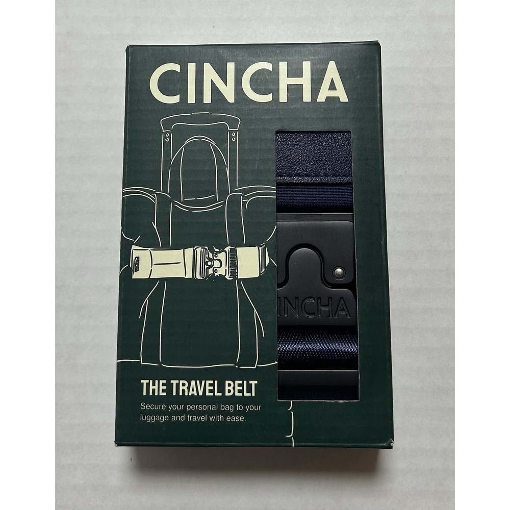 Cincha "The Travel Belt" for Luggage New Lock Bag To Luggage ~ NAVY